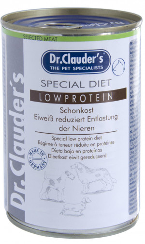 Dr.Clauder's SPECIAL DIET LOW PROTEIN 6 x 400g